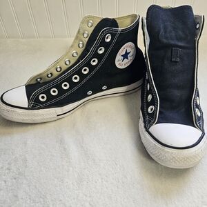 Converse Black and White High-Tops